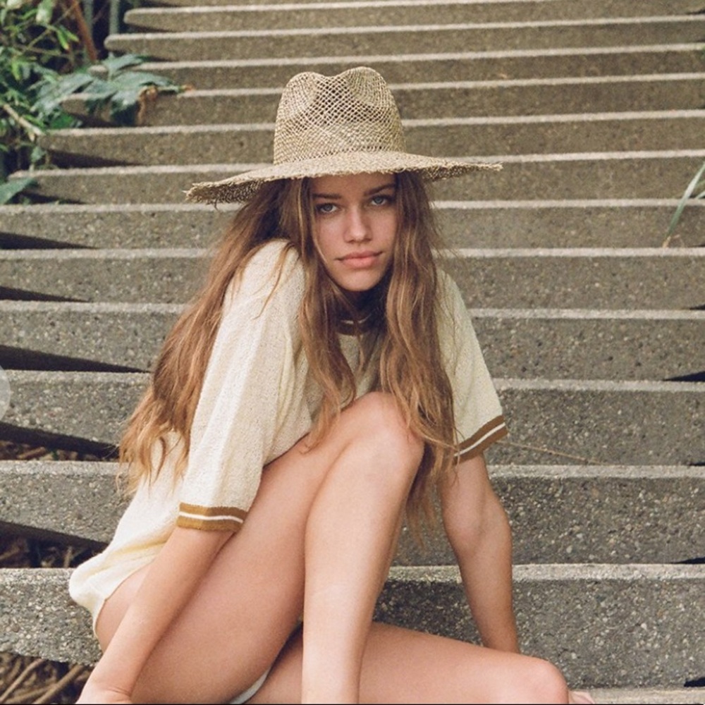 Lack of Color Sunnydip Fray Fedora